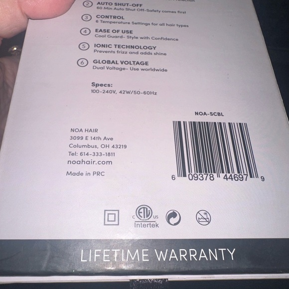 NOA Invent Styling Comb - Picture 6 of 8